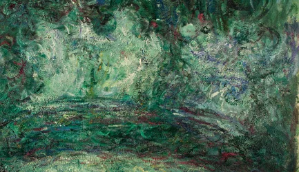 Le Pont Japonais (détail), 1918-19
